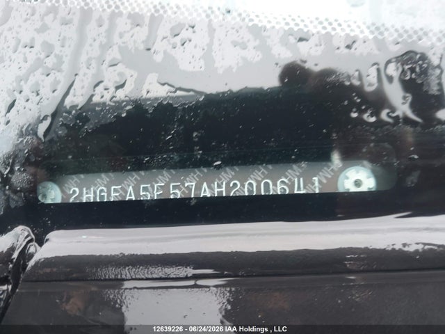 Продажа на аукционе авто 2010 Honda Civic Si Si, vin: 2HGFA5E57AH200641, номер лота: 12639226