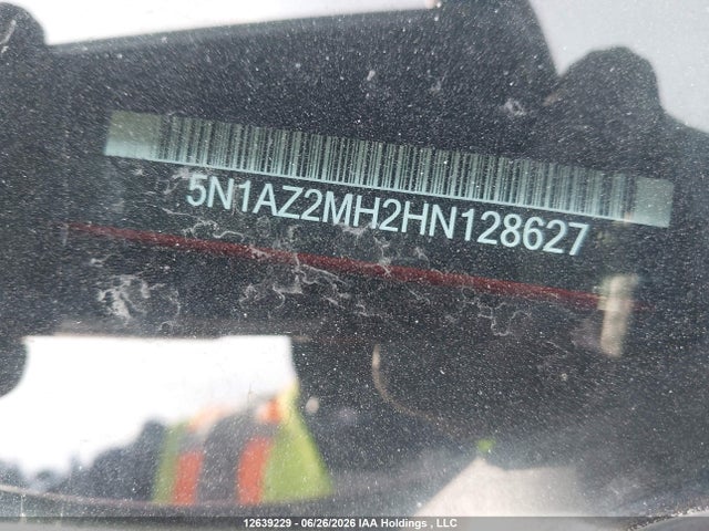 Aukcja sprzedaży 2017 Nissan Murano S/sl/sv/platinum, vin: 5N1AZ2MH2HN128627, numer aukcji: 12639229