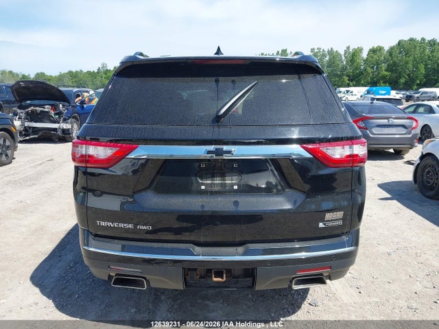 12639231 :رقم المزاد ، 1GNEVJKW5JJ129403 vin ، 2018 Chevrolet Traverse Premier مزاد بيع