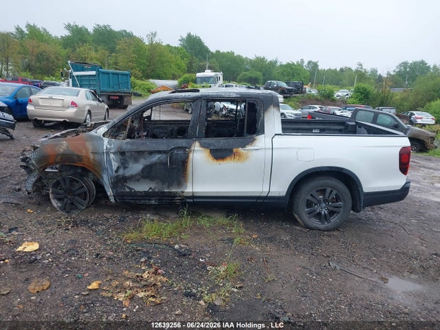 2019 Honda Ridgeline Sport მანქანა იყიდება აუქციონზე, vin: 5FPYK3F15KB506739, აუქციონის ნომერი: 12639256
