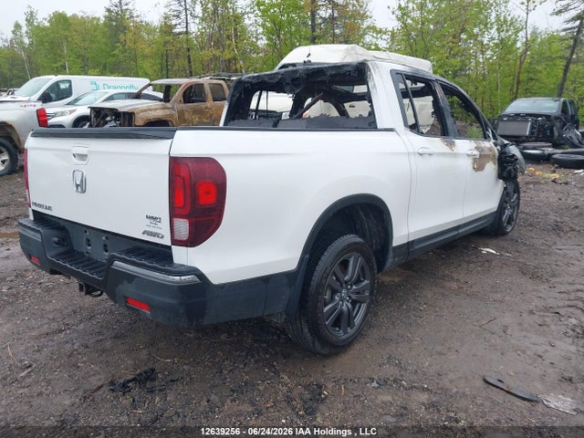 2019 Honda Ridgeline Sport მანქანა იყიდება აუქციონზე, vin: 5FPYK3F15KB506739, აუქციონის ნომერი: 12639256