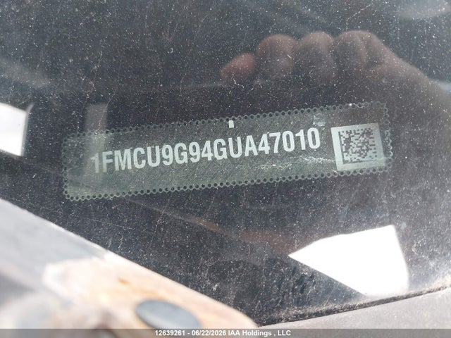 Продажа на аукционе авто 2016 Ford Escape Se, vin: 1FMCU9G94GUA47010, номер лота: 12639261
