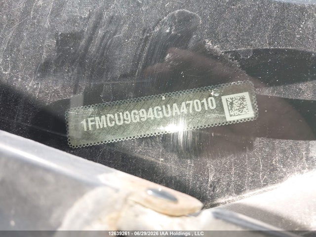 Продажа на аукционе авто 2016 Ford Escape Se, vin: 1FMCU9G94GUA47010, номер лота: 12639261