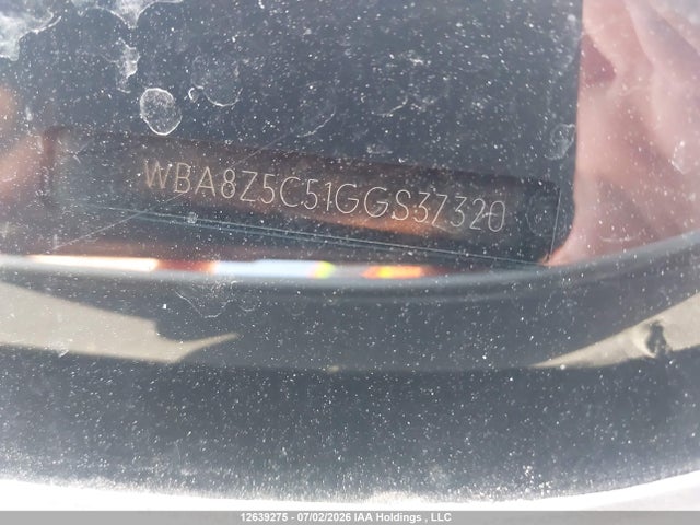 2016 Bmw 328 Xigt Sulev მანქანა იყიდება აუქციონზე, vin: WBA8Z5C51GGS37320, აუქციონის ნომერი: 12639275