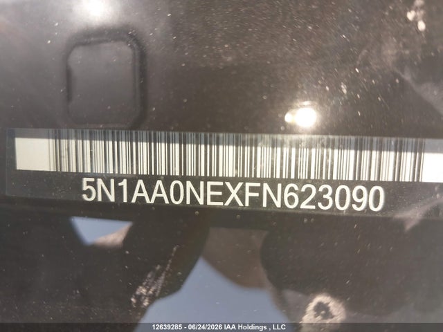 Aukcja sprzedaży 2015 Nissan Armada Platinum, vin: 5N1AA0NEXFN623090, numer aukcji: 12639285