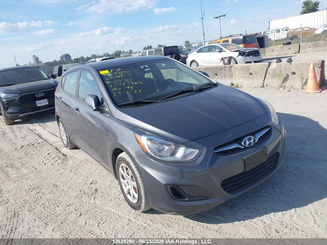 12639290 :رقم المزاد ، KMHCT5AE4CU015461 vin ، 2012 Hyundai Accent Gls/gs مزاد بيع