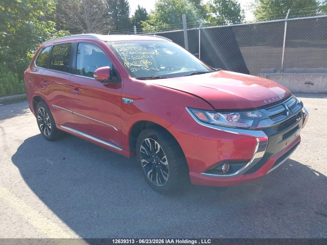 Продаж на аукціоні авто 2018 Mitsubishi Outlander Phev Gt/se, vin: JA4J24A58JZ621011, номер лоту: 12639313
