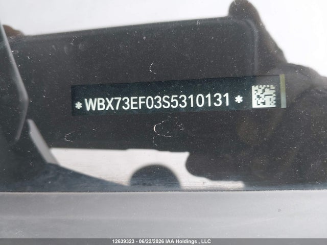 12639323 :رقم المزاد ، WBX73EF03S5310131 vin ، 2025 Bmw X1 Xdrive28i مزاد بيع