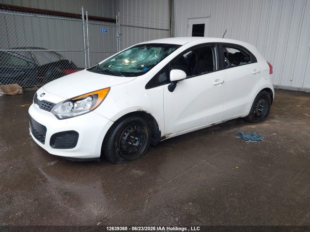 2015 Kia Rio Ex/lx/lx+/sx მანქანა იყიდება აუქციონზე, vin: KNADM5A3XF6995739, აუქციონის ნომერი: 12639368