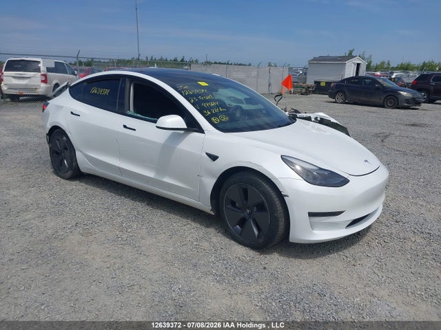 2023 Tesla Model 3 Rwd მანქანა იყიდება აუქციონზე, vin: LRW3E1FA1PC875694, აუქციონის ნომერი: 12639372