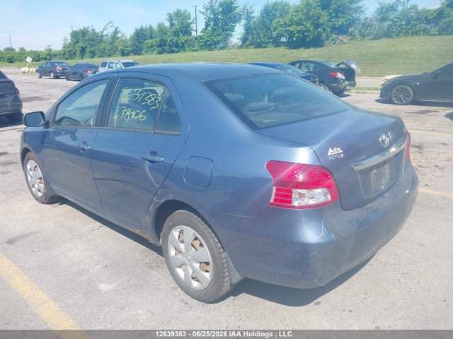 12639383 :رقم المزاد ، JTDBT923X81278406 vin ، 2008 Toyota Yaris مزاد بيع
