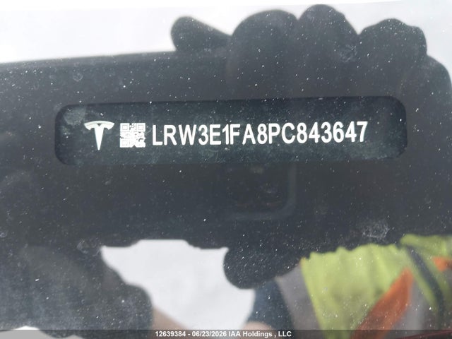 Aukcja sprzedaży 2023 Tesla Model 3, vin: LRW3E1FA8PC843647, numer aukcji: 12639384