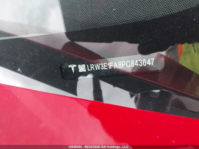 Aukcja sprzedaży 2023 Tesla Model 3, vin: LRW3E1FA8PC843647, numer aukcji: 12639384