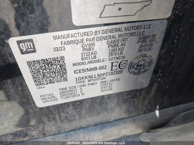 GMC Acadia At4 2023 1GKKNLLS0PZ182320 Image 19