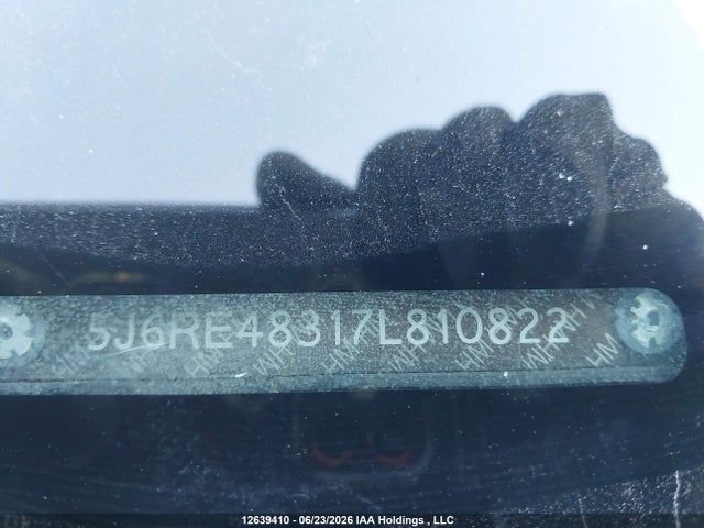 Aukcja sprzedaży 2007 Honda Cr-v Lx, vin: 5J6RE48317L810822, numer aukcji: 12639410
