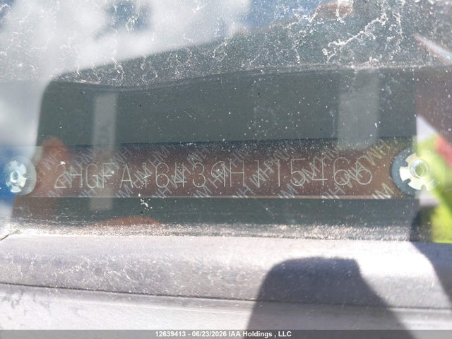 Aukcja sprzedaży 2009 Honda Civic Dx-g, vin: 2HGFA16439H115466, numer aukcji: 12639413