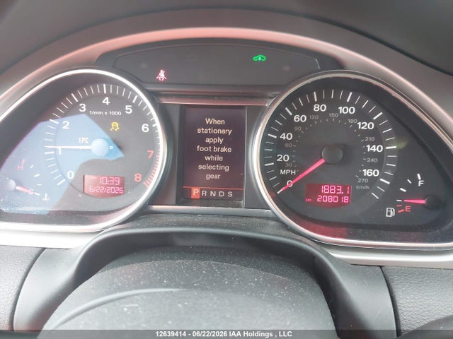 12639414 :رقم المزاد ، WA1BV74L07D037506 vin ، 2007 Audi Q7 4.2 Quattro Premium مزاد بيع