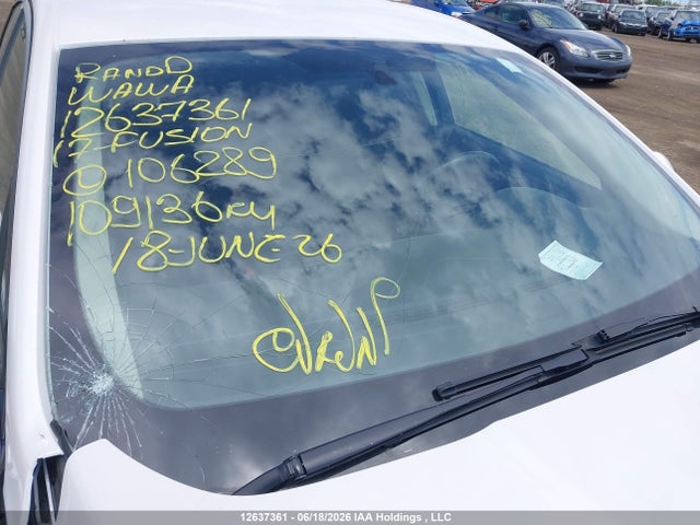 12637361 :رقم المزاد ، 3FA6P0H77HR106289 vin ، 2017 Ford Fusion Se مزاد بيع