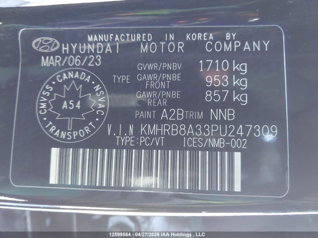 Hyundai Venue Essential 2023 KMHRB8A33PU247309 Image 18