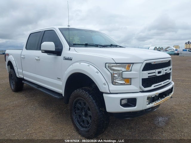 12618763 :رقم المزاد ، 1FTFW1EG4FFB26243 vin ، 2015 Ford F-150 Lariat مزاد بيع