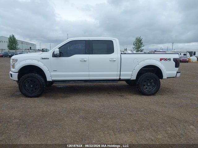 12618763 :رقم المزاد ، 1FTFW1EG4FFB26243 vin ، 2015 Ford F-150 Lariat مزاد بيع