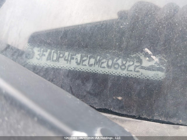 Продажа на аукционе авто 2012 Ford Fiesta Ses, vin: 3FADP4FJ2CM206822, номер лота: 12632363