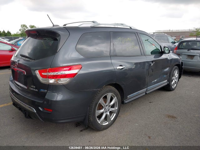 Продажа на аукционе авто 2014 Nissan Pathfinder Hybrid Platinum Premium/sv, vin: 5N1CR2MM5EC639729, номер лота: 12639451