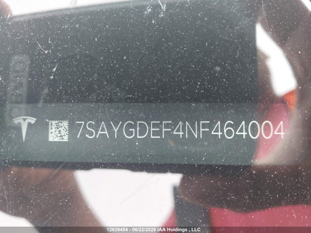 7SAYGDEF4NF464004 Tesla Model Y Performance