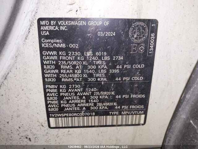 Volkswagen ID.4 PRO S 2024 1V2WSPE80RC007018 Image 18
