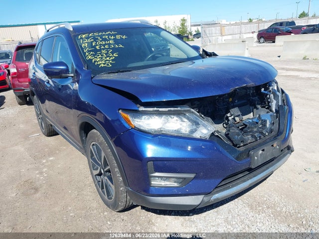 2019 Nissan Rogue S/sl/sv მანქანა იყიდება აუქციონზე, vin: 5N1AT2MV3KC825332, აუქციონის ნომერი: 12639484