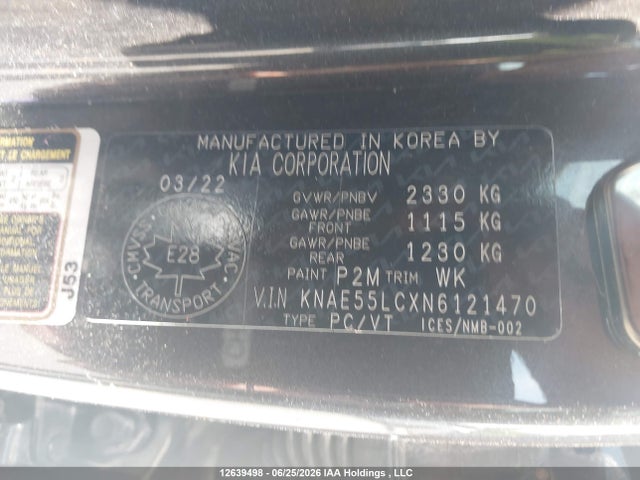 KIA Stinger Gt2 2022 KNAE55LCXN6121470 Image 9
