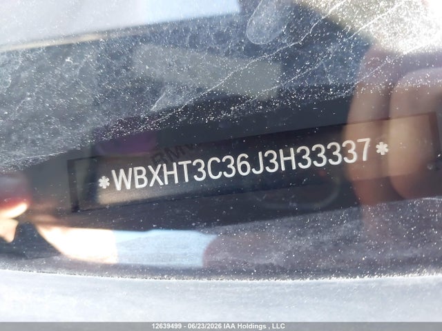 Aukcja sprzedaży 2018 Bmw X1 Xdrive28i, vin: WBXHT3C36J3H33337, numer aukcji: 12639499
