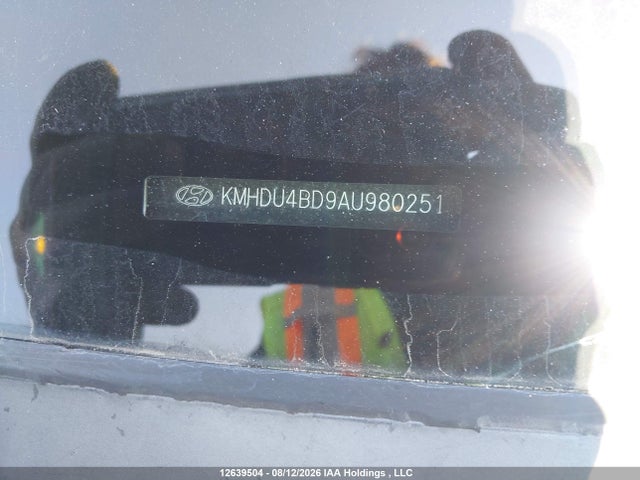 Продажа на аукционе авто 2010 Hyundai Elantra Gl, vin: KMHDU4BD9AU980251, номер лота: 12639504