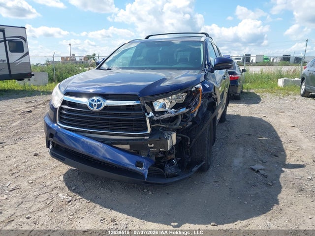 2015 Toyota Highlander Hybrid/xle მანქანა იყიდება აუქციონზე, vin: 5TDJCRFH4FS011960, აუქციონის ნომერი: 12639515