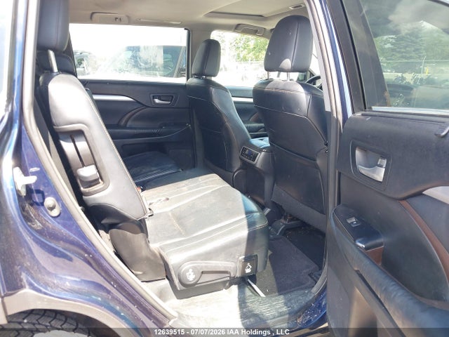 2015 Toyota Highlander Hybrid/xle მანქანა იყიდება აუქციონზე, vin: 5TDJCRFH4FS011960, აუქციონის ნომერი: 12639515
