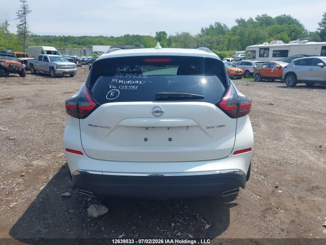 Aukcja sprzedaży 2019 Nissan Murano Platinum/sl/sv, vin: 5N1AZ2MS1KN138584, numer aukcji: 12639533