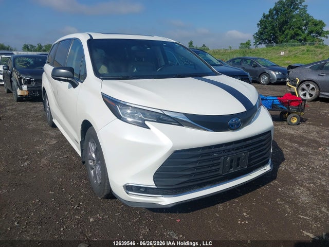 2021 Toyota Sienna Xle 8-passenger მანქანა იყიდება აუქციონზე, vin: 5TDGRKEC3MS035167, აუქციონის ნომერი: 12639546