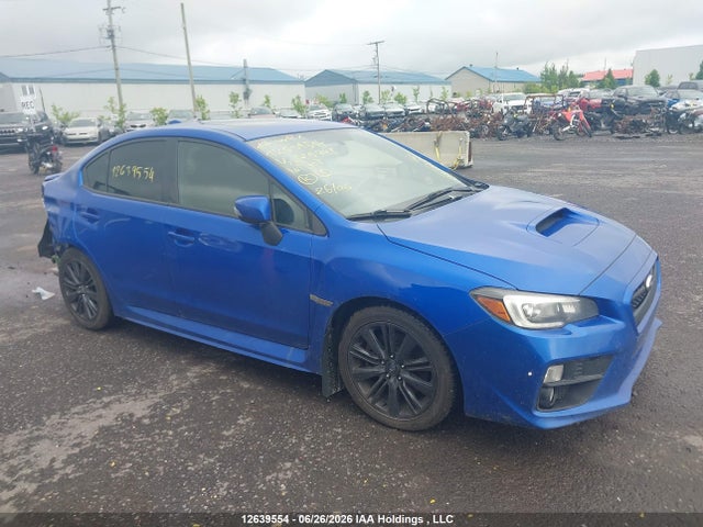 Продаж на аукціоні авто 2017 Subaru Wrx, vin: JF1VA1G69H9825728, номер лоту: 12639554