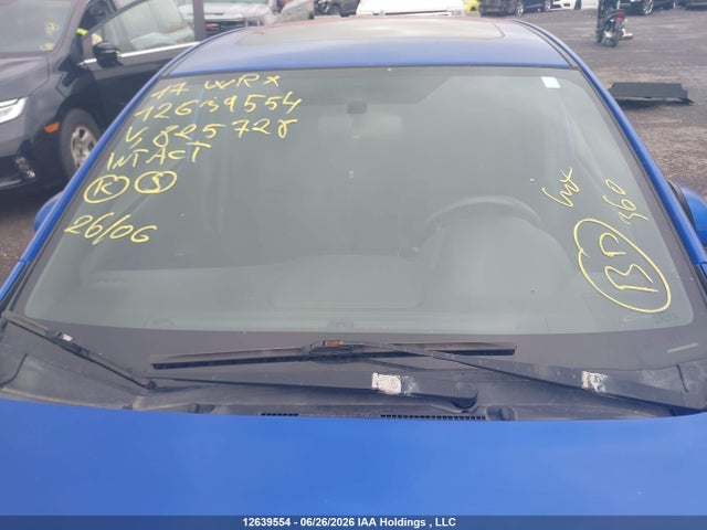 Продаж на аукціоні авто 2017 Subaru Wrx, vin: JF1VA1G69H9825728, номер лоту: 12639554