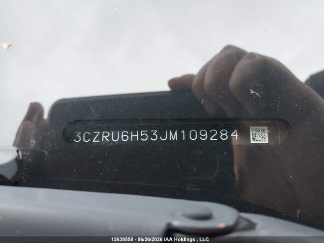 Продажа на аукционе авто 2018 Honda Hr-v Ex, vin: 3CZRU6H53JM109284, номер лота: 12639558
