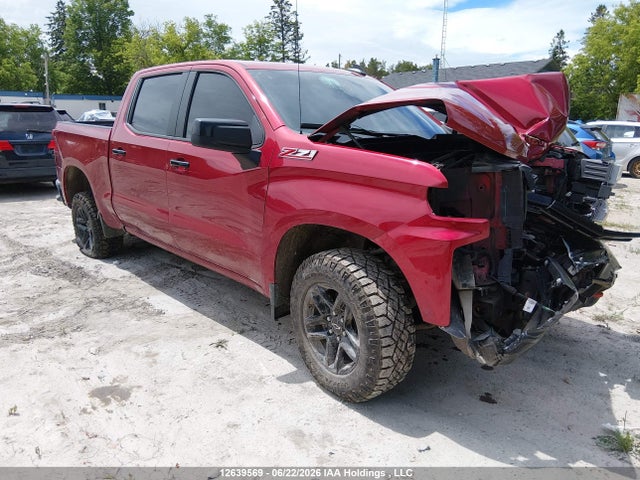 2022 Chevrolet Silverado Ltd K1500 Lt Trail Boss მანქანა იყიდება აუქციონზე, vin: 3GCPYFEDXNG144406, აუქციონის ნომერი: 12639569