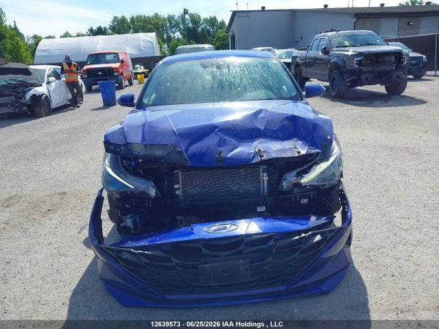 Продаж на аукціоні авто 2021 Hyundai Elantra Blue, vin: KMHLM4AJ1MU007596, номер лоту: 12639573
