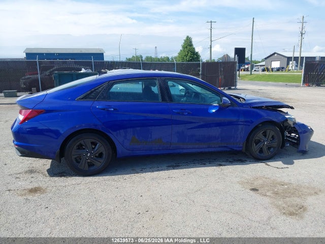 Продаж на аукціоні авто 2021 Hyundai Elantra Blue, vin: KMHLM4AJ1MU007596, номер лоту: 12639573