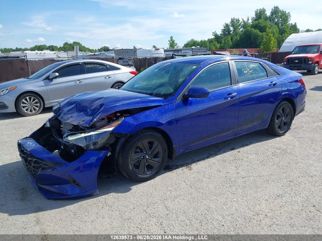 Продаж на аукціоні авто 2021 Hyundai Elantra Blue, vin: KMHLM4AJ1MU007596, номер лоту: 12639573