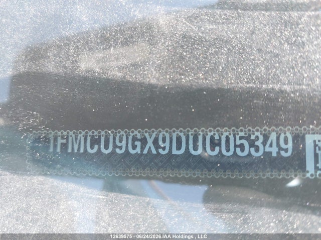 12639575 :رقم المزاد ، 1FMCU9GX9DUC05349 vin ، 2013 Ford Escape Se مزاد بيع