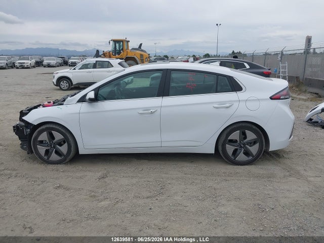 12639581 :رقم المزاد ، KMHC05LCXMU248296 vin ، 2021 Hyundai Ioniq Limited مزاد بيع
