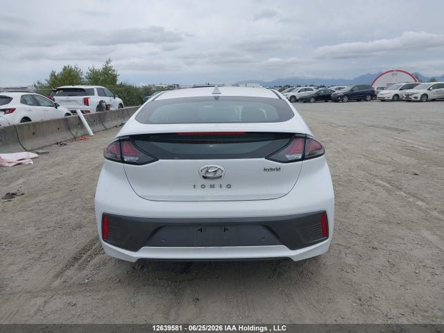 12639581 :رقم المزاد ، KMHC05LCXMU248296 vin ، 2021 Hyundai Ioniq Limited مزاد بيع