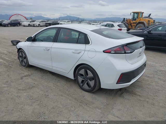 12639581 :رقم المزاد ، KMHC05LCXMU248296 vin ، 2021 Hyundai Ioniq Limited مزاد بيع