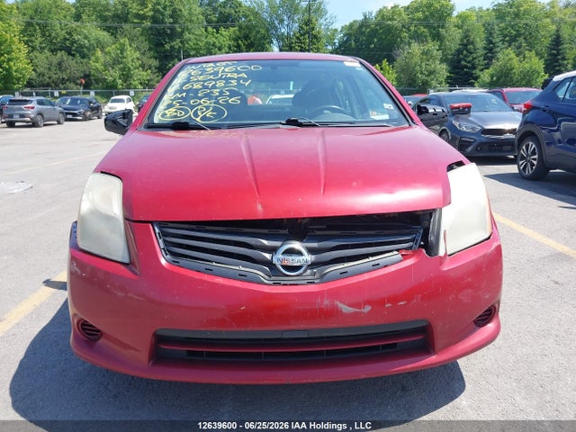 2011 Nissan Sentra 2.0 მანქანა იყიდება აუქციონზე, vin: 3N1AB6AP9BL689834, აუქციონის ნომერი: 12639600