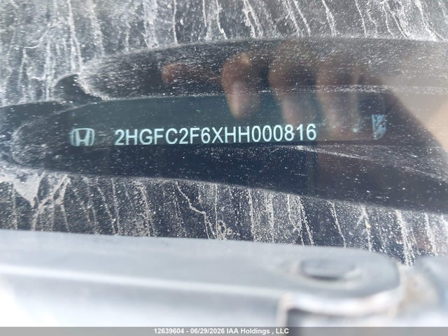 Продаж на аукціоні авто 2017 Honda Civic Lx, vin: 2HGFC2F6XHH000816, номер лоту: 12639604